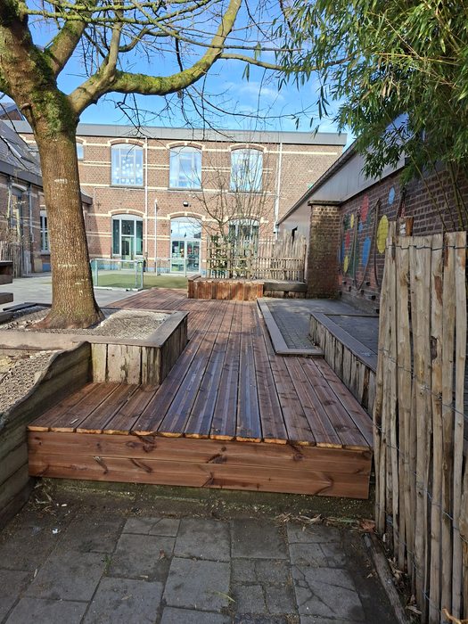 Houten terras